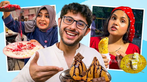 WEIRDEST INDIAN STREET FOOD 😵 | CARRYMINATI
