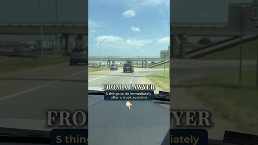 Do This After a Truck Hits You