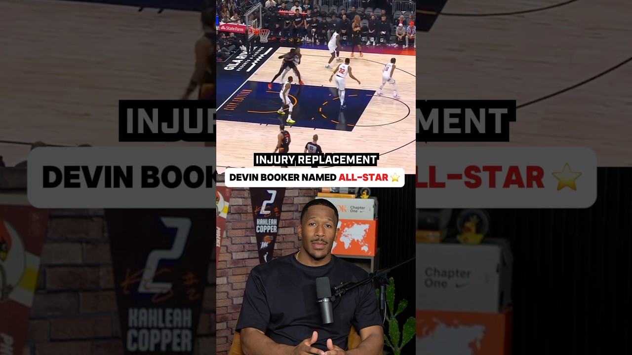 DEVIN BOOKER IS AN NBA ALL-STAR 🤩