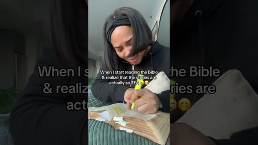 Why nobody tell me that the Bible is this interesting? 😂