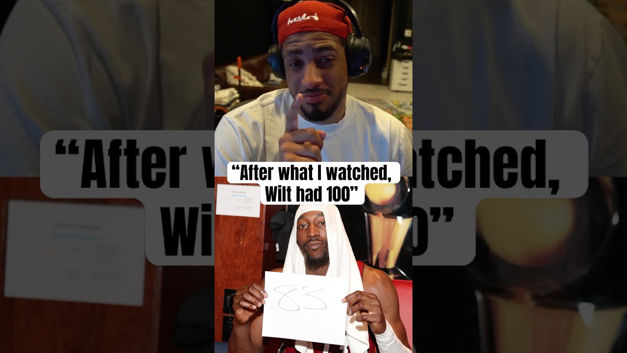 Hali believes Wilt scored 100 now 😂 (via halibros/Twitch)