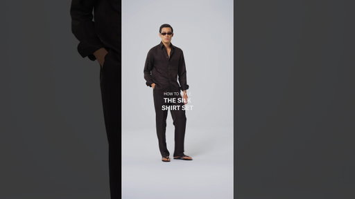 How To Style The Silk Shirt Set