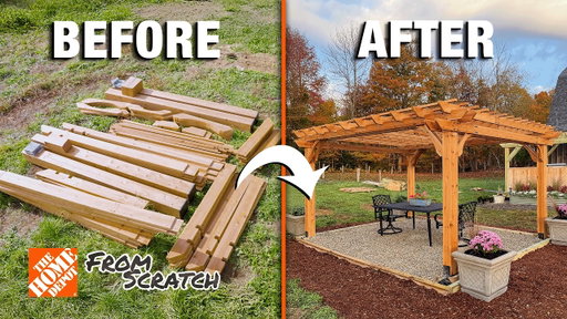 How to Build a Backyard Pergola From Scratch | From Scratch with @epicgardening Ep. 6