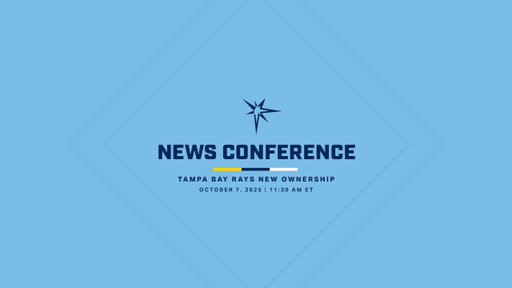 RAYS NEW OWNERSHIP INTRODUCTORY NEWS CONFERENCE