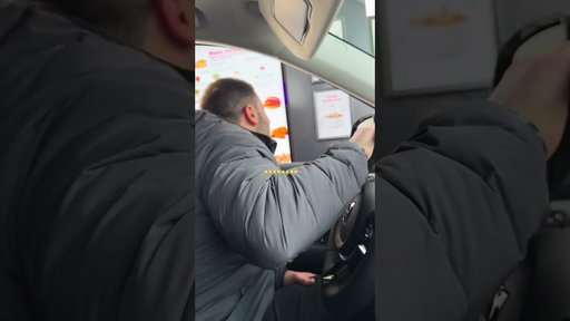 My Italian husband at a drive-thru😂