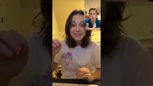 FaceTiming Millie Bobby Brown