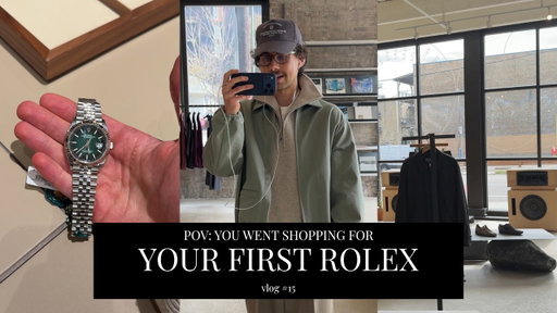 POV: You went shopping for your first Rolex | Vlog #15