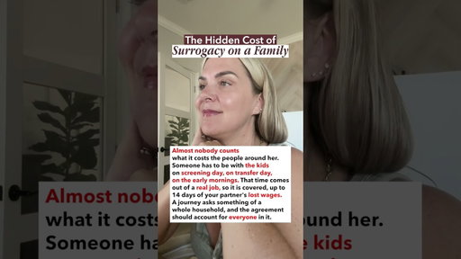 A surrogacy journey doesn’t only take time from the surrogate