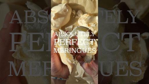 GIANT CRUNCHY MERINGUES 🧁RECIPE