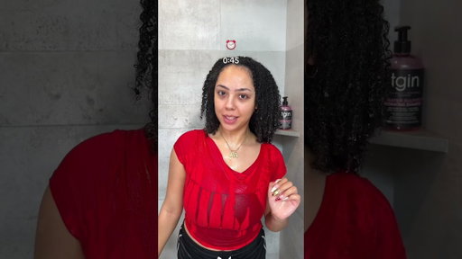 is it high or low? 👀 i CAN'T figure mine out 😣 #curlyhair #hairporosity #hairtexture￼