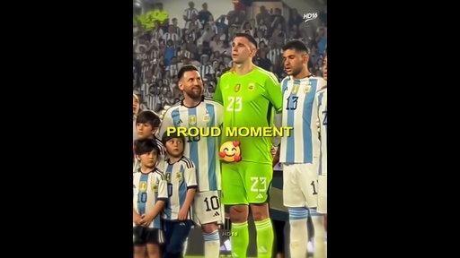Messi Proud Martinez 😍