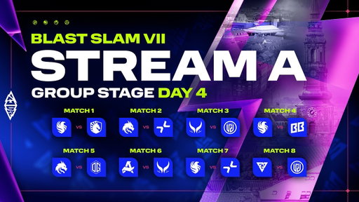 [A] BLAST SLAM VII: Copenhagen, Group Stage, Day 4 - Dota 2 LIVE