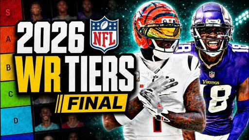 The Ultimate WR Rankings for 2026 Fantasy Football