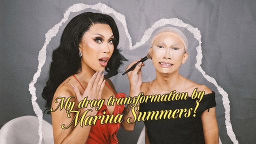 MY DRAG TRANSFORMATION BY MARINA SUMMERS | mimiyuuuh ❤︎⁠