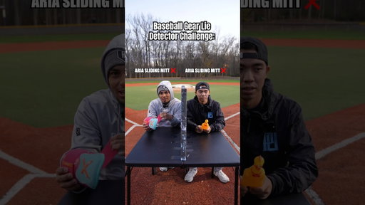 The LIE DETECTOR Challenge: BASEBALL EDITION! #shorts