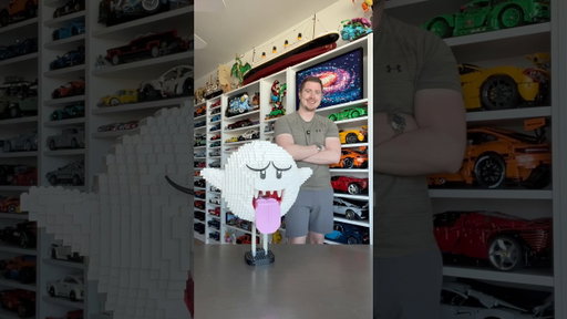 Building the @brickerbuilds Angry Ghost! #LEGO #Character #BrickerBuilds #Ghost