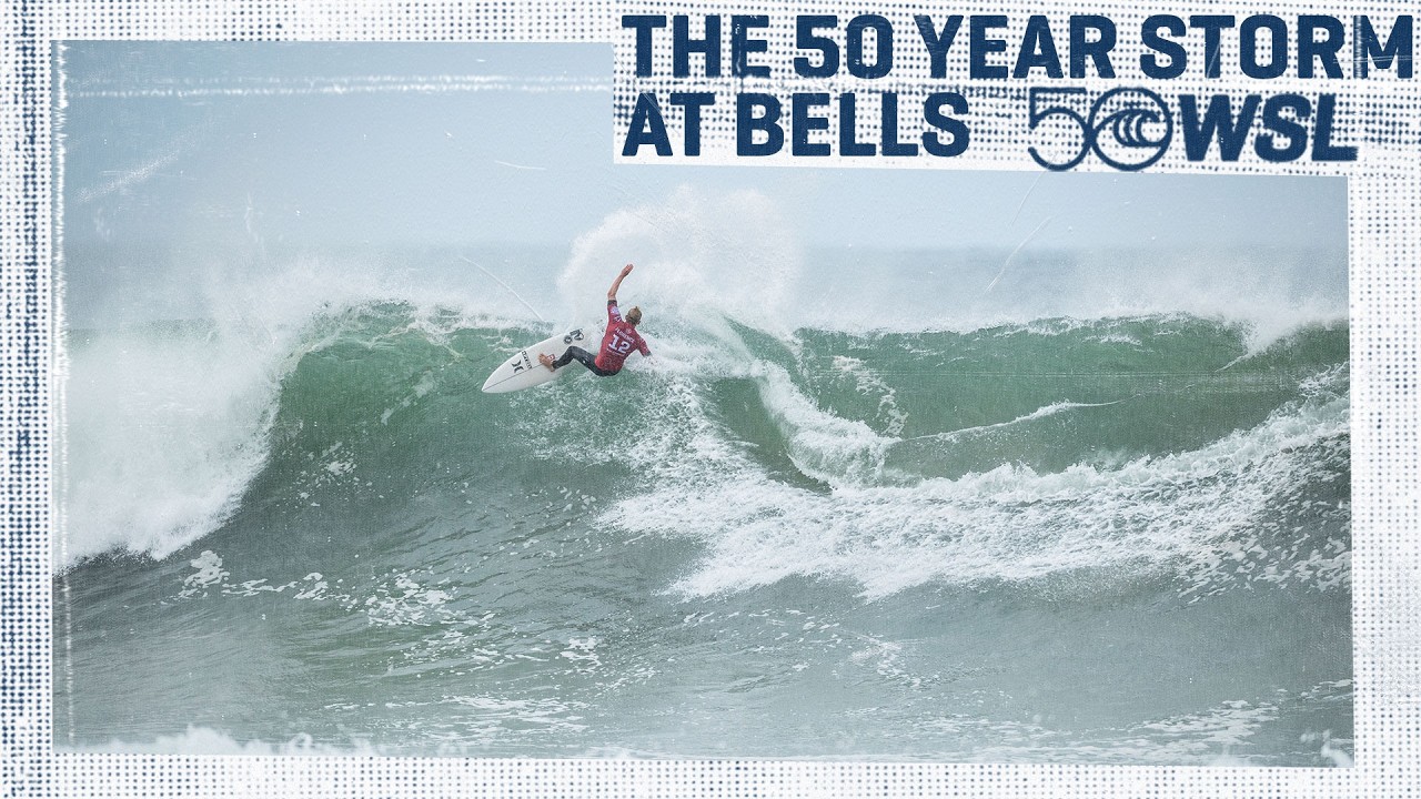 RE-AIR: 50 year storm hits Bells Beach in 2019 | WSL50