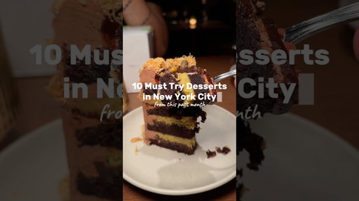 10 of the best desserts I had this past month in NYC!