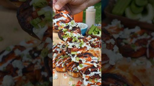 Tortilla Buffalo Chicken Kebabs