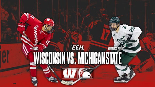 Wisconsin Sweeps Michigan State at Munn Ice Arena