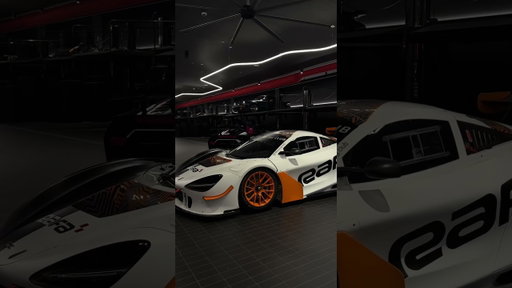 mclaren 720s gt3x... it's giving magic 🪄