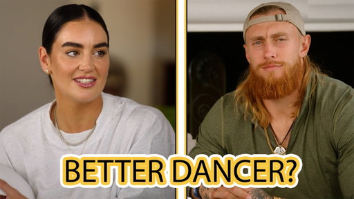 Is George Kittle A Better Dancer Than Claire!?
