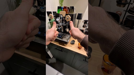 Espresso with my new machine lelit bianca v3