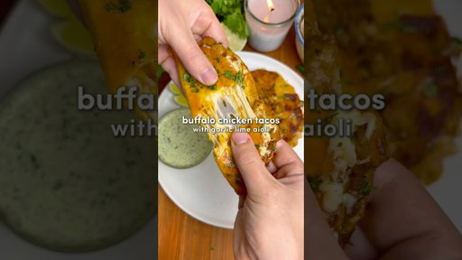 Buffalo Chicken Crispy Tacos with @theprimalkitchen 🔥(Full recipe pinned) #primalkitchenpartner