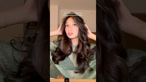 Wavytalk blowout tutorial❤️ #hairstyles #hairrollers #blowout #blowouttutorial  #hairtutorial