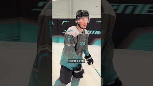 Cale Makar likes his New Stick 🔥