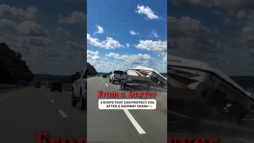 3 Things to Do Before Leaving a Highway Crash