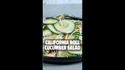 The California Roll Cucumber Salad!