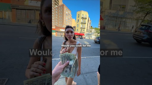 Paying strangers to cook for me #cookingchallenge #cookforme #cooking #newyork