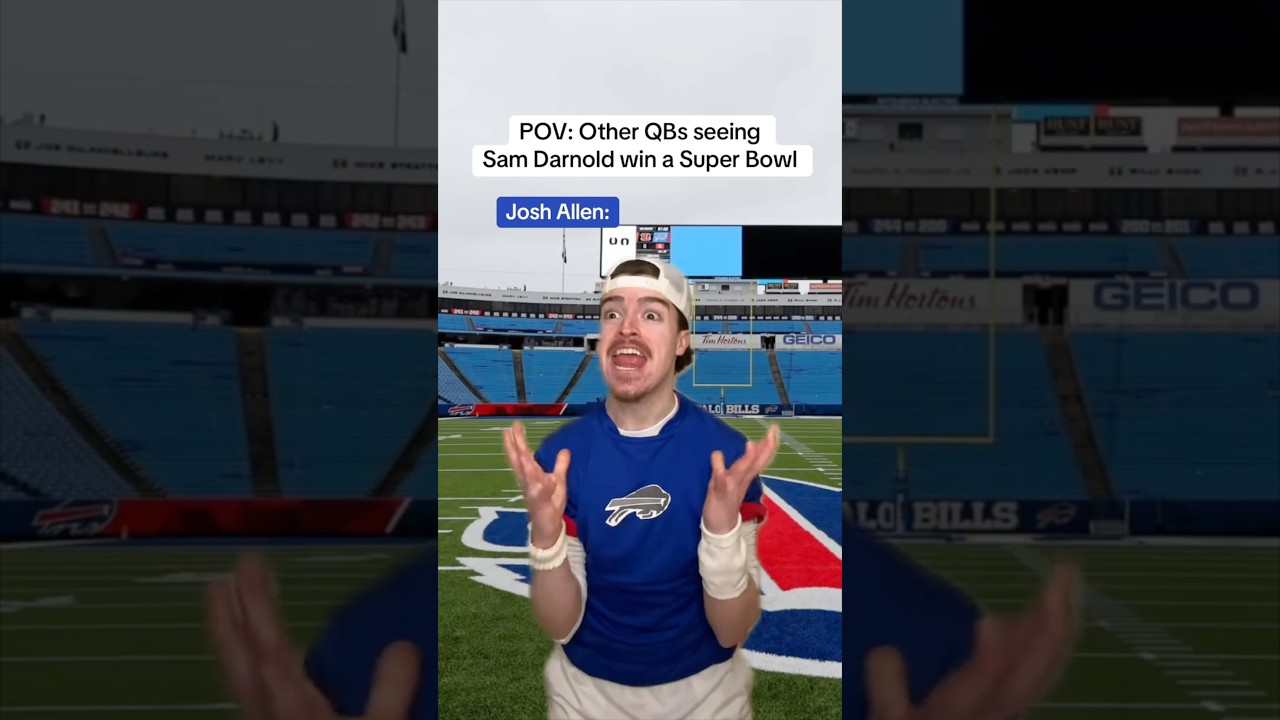 POV: Other QBs seeing Sam Darnold win a Super Bowl😂🏈