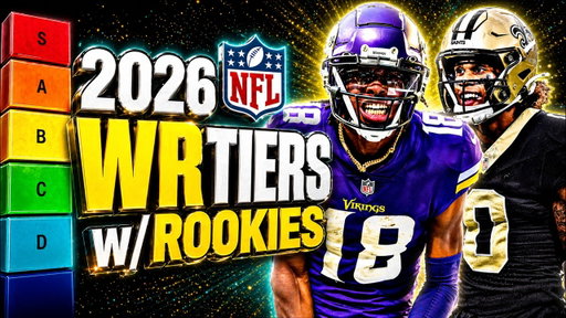 The Ultimate (early) 2026 Fantasy Football WR Rankings