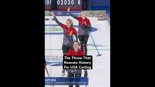 The throw that rewrote history for USA Curling.