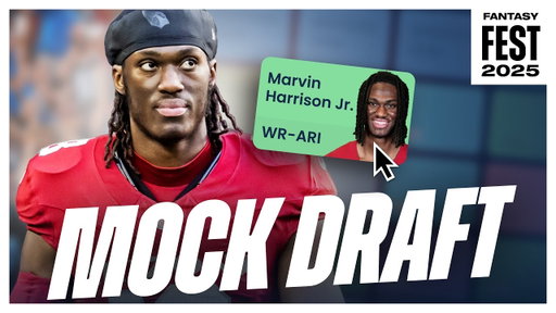 Fantasy Football MOCK DRAFT | Round-by-Round Expert Picks, Strategy & Advice