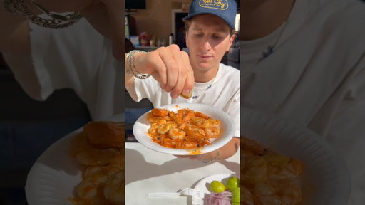 Trying the best Mexican seafood in LA 📍117 W. 107 St. LA, CA 90003 #seafood #mexico #tacos