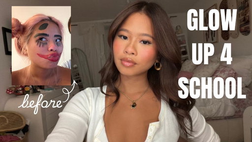 GLOW UP WITH ME FOR SCHOOL (hair transformation, back to school shopping, nails etc.)