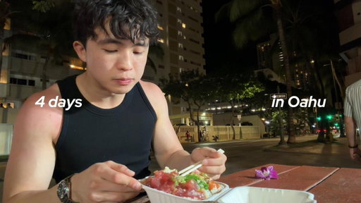 4 days in o'ahu, hawaii (poke, farmer's market, exploring the island)