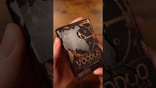 Have You Ever Seen Voodoo Playing Cards? 😮 #shorts #asmr #viralvid #fyp #unbox #skills