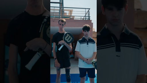 Padel is (also) for everyone. @alexroca91 #wilsonpadel #inclusión  #ad