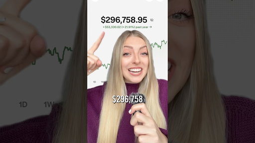 I have $296,758.95 invested 💰