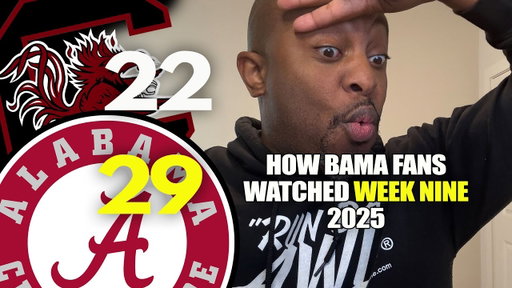 How Bama Fans Watched Week Nine Games | FunnyMaine | 2025