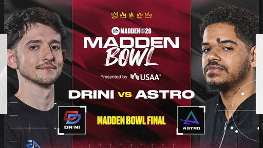 Madden 26 | MCS Madden Bowl Final | Drini vs Astro