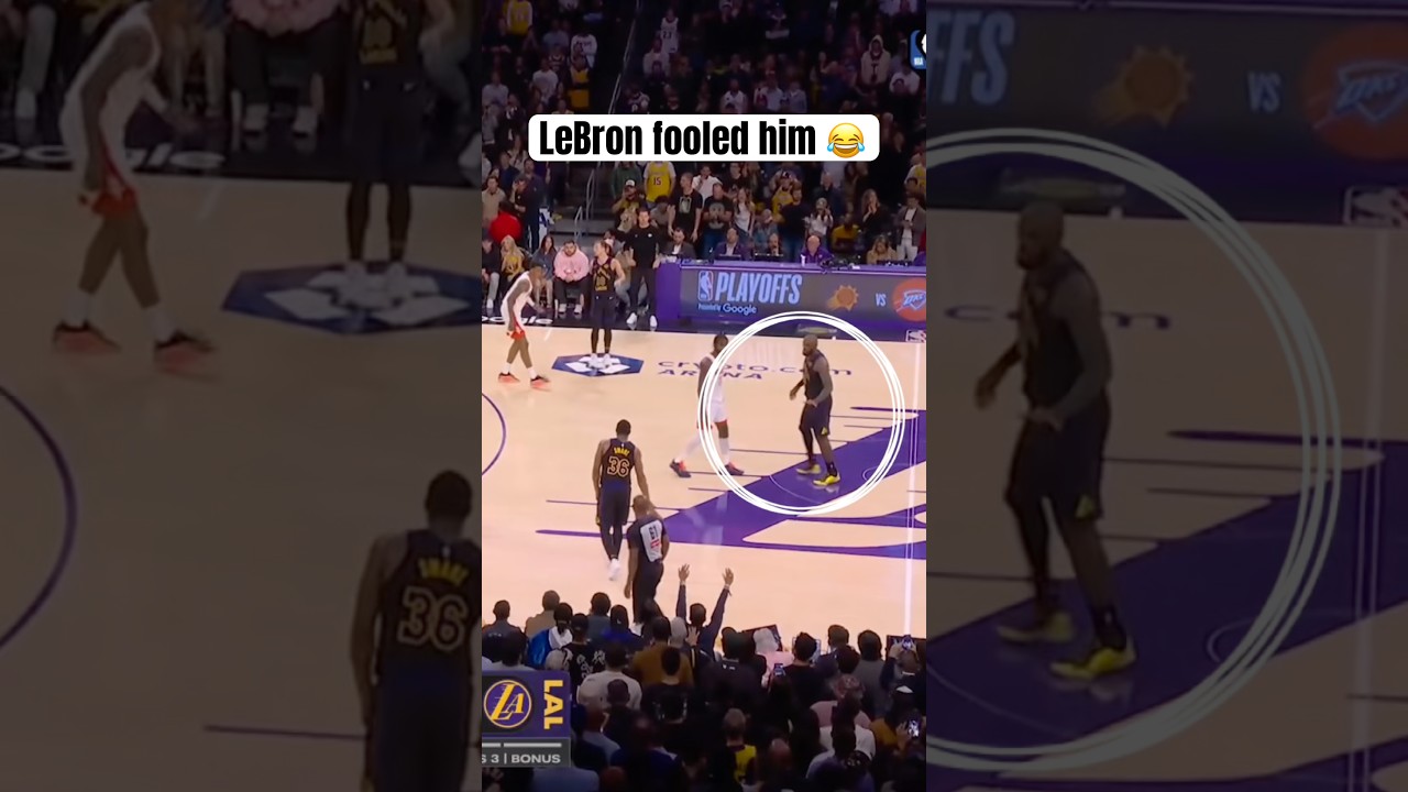 Bron said slow it down… SIKE 🤣