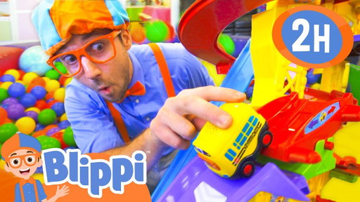 Blippi Being Silly at the Indoor Playground | BEST OF BLIPPI TOYS | Educational Videos for Kids