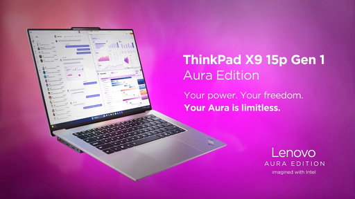 Lenovo ThinkPad X9 15p Aura Edition for Business Pros | AI Power & Premium Design