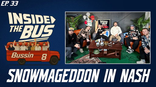 The Boys Prepare For Snowmageddon In Nashville | Inside The Bus