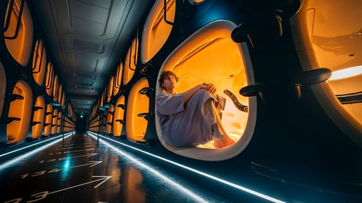 I Stayed in Japan's Tiny Capsule Hotel